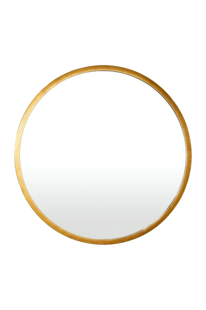 Framed Round Mirror | OROA Maeron | woodfurniture.com