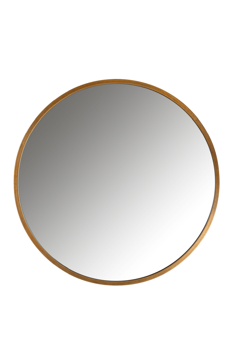 Framed Round Mirror | OROA Maeron | woodfurniture.com