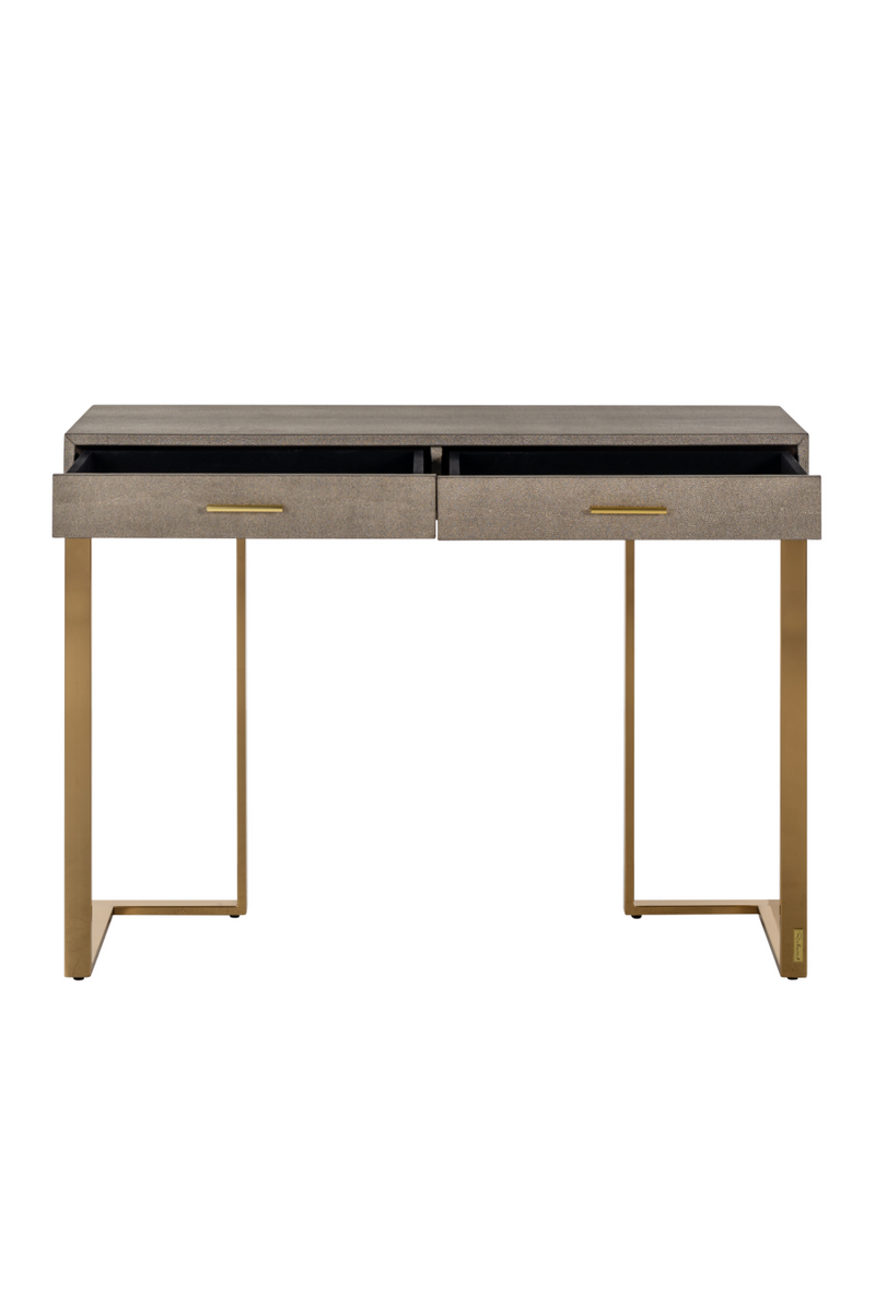 Gold Base 2-Drawer Console Table | OROA Marie-Lou | woodfurniture.com