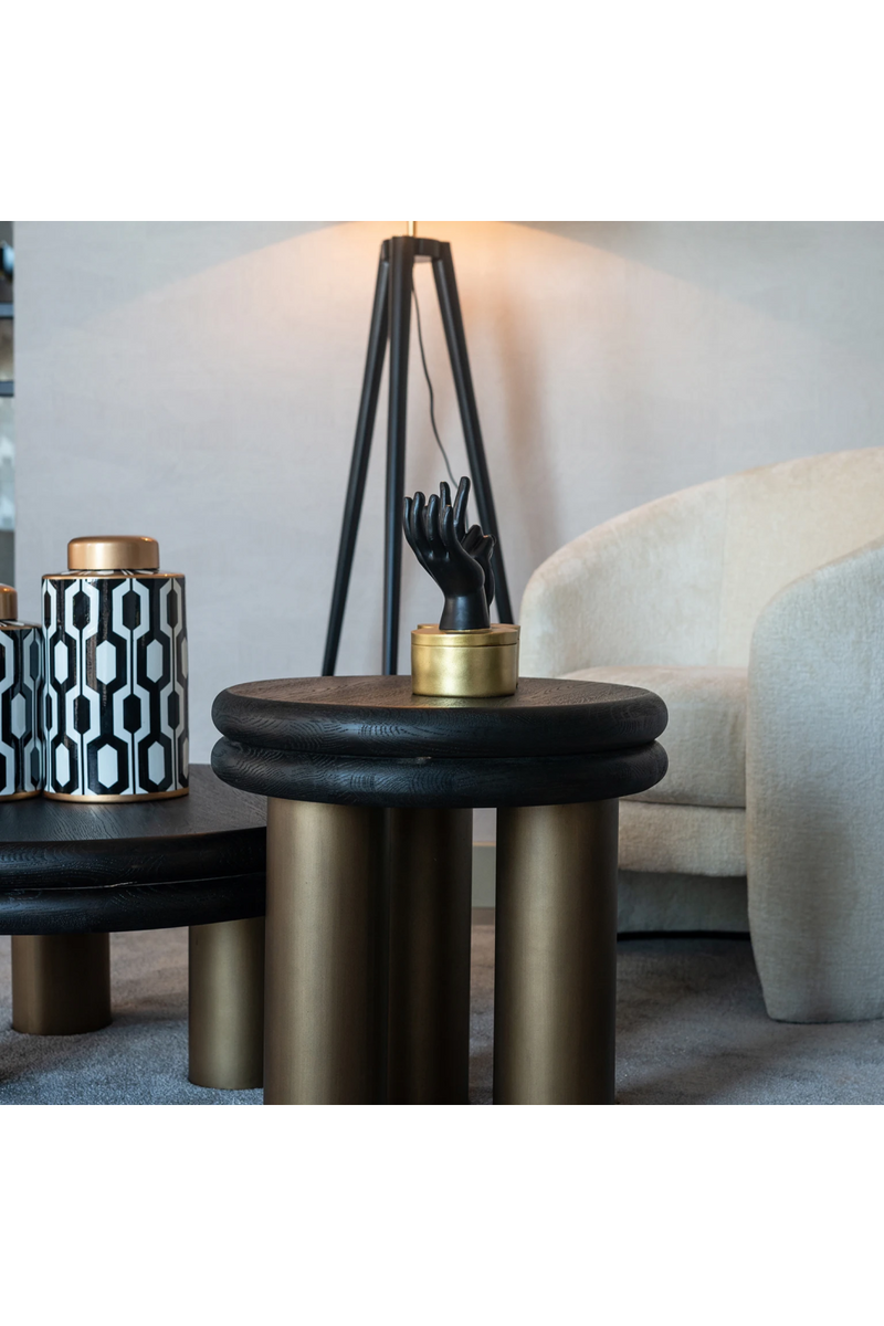 Metal Tripod End Table | OROA Macaron | Woodfurniture.com