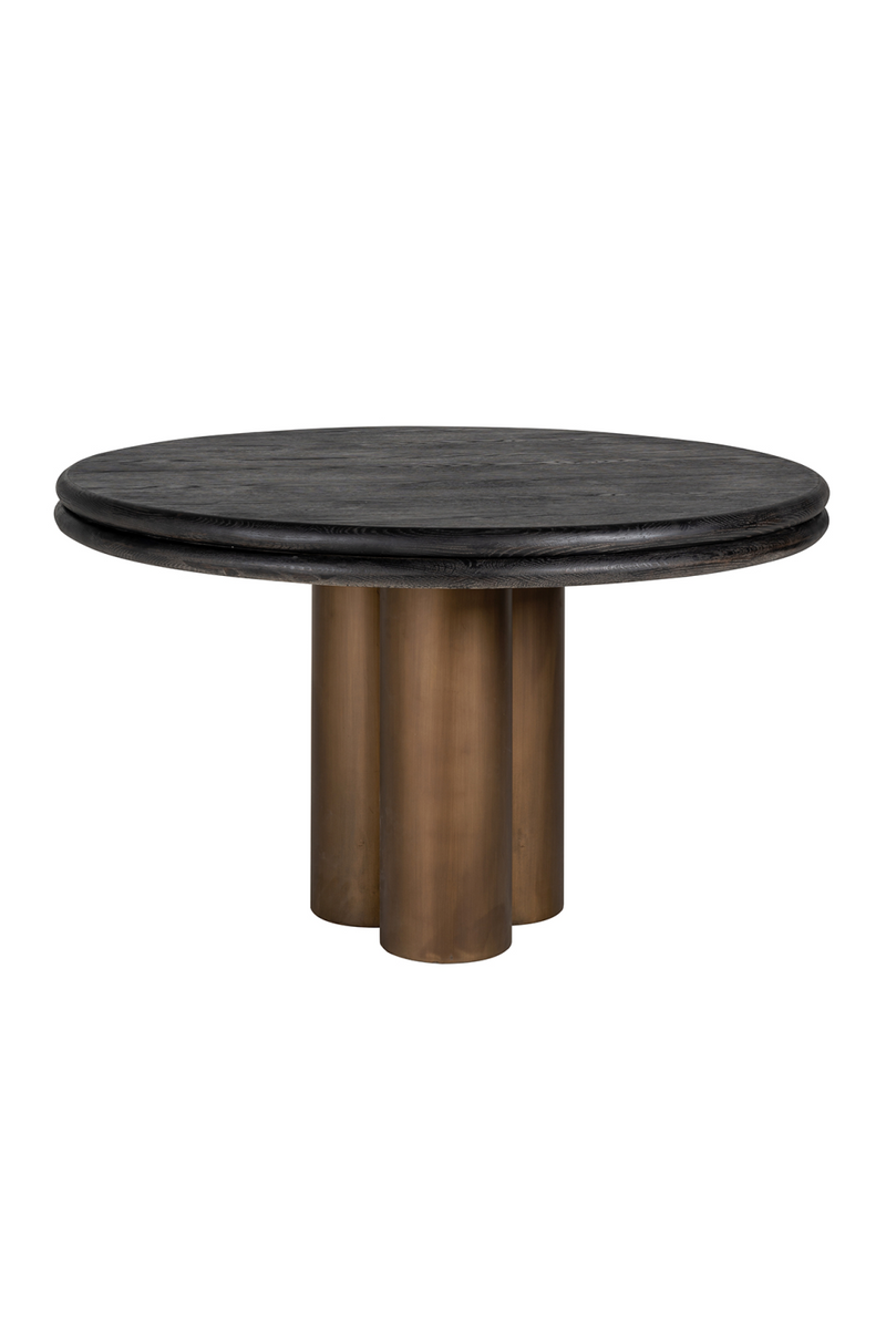 Round Metal Dining Table | OROA Macaron | woodfurniture.com