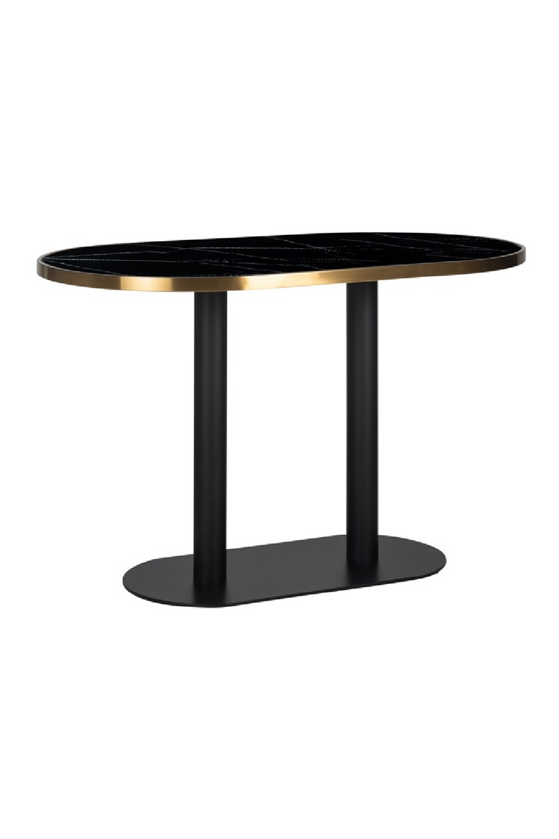 Oval Marble Dining Table | OROA Zenza | Woodfurniture.com