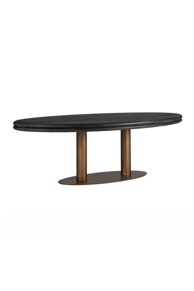 Oval Oak Dining Table | OROA Macaron |  Woodfurniture.com