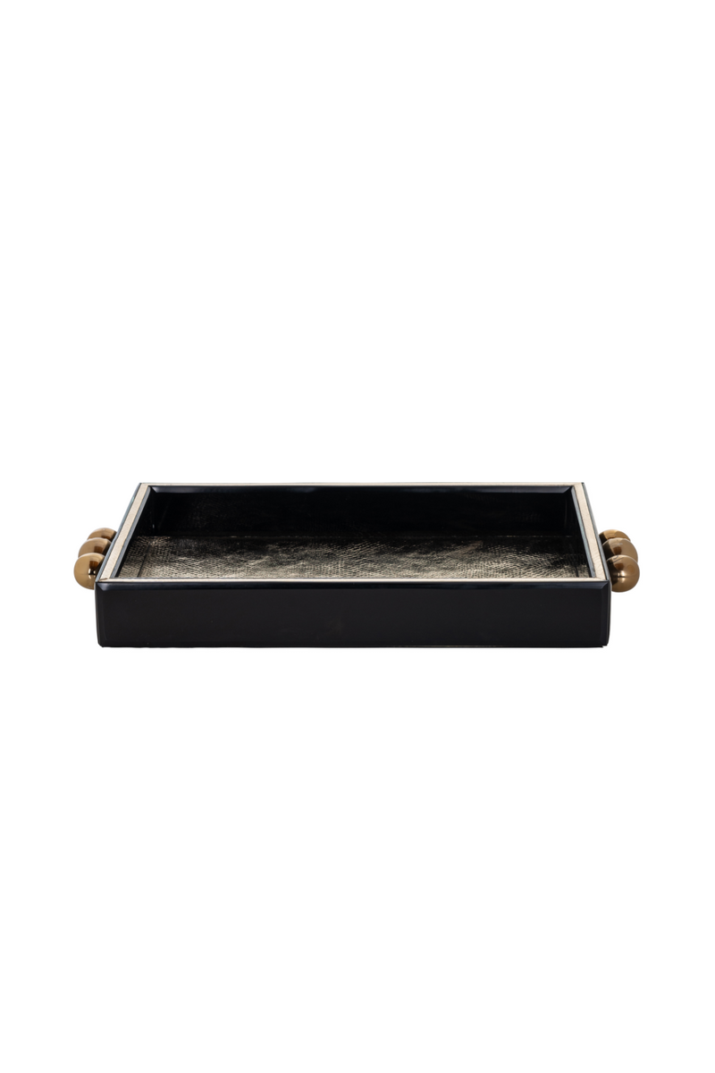 Black Modern Tray | OROA Liv | Woodfurniture.com