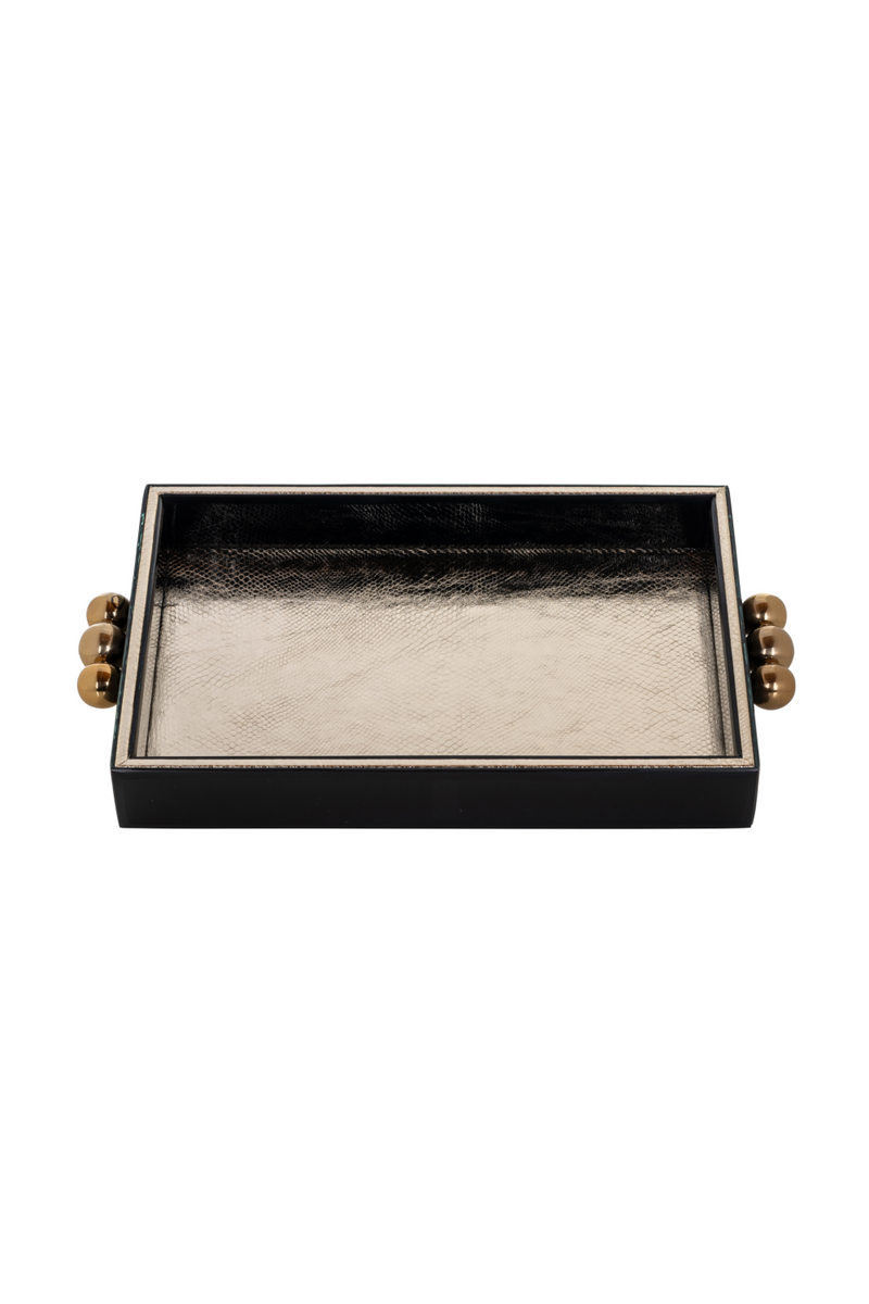 Black Modern Tray | OROA Liv | Woodfurniture.com