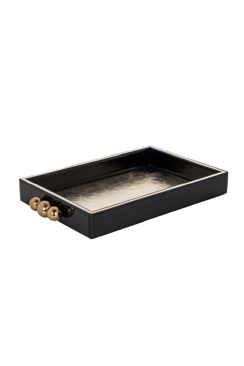 Black Modern Tray | OROA Liv | Woodfurniture.com