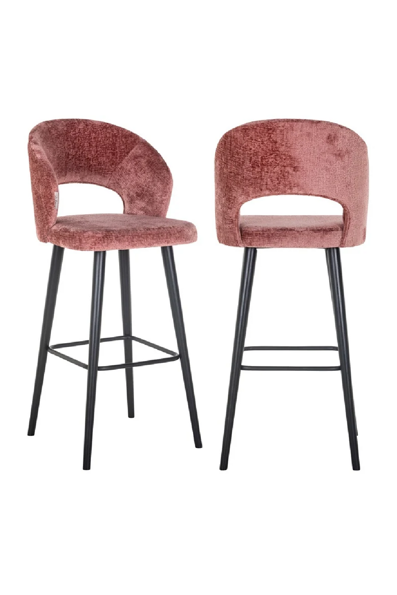 Cut-Out Bar Stool | OROA Savoy | Woodfurniture.com