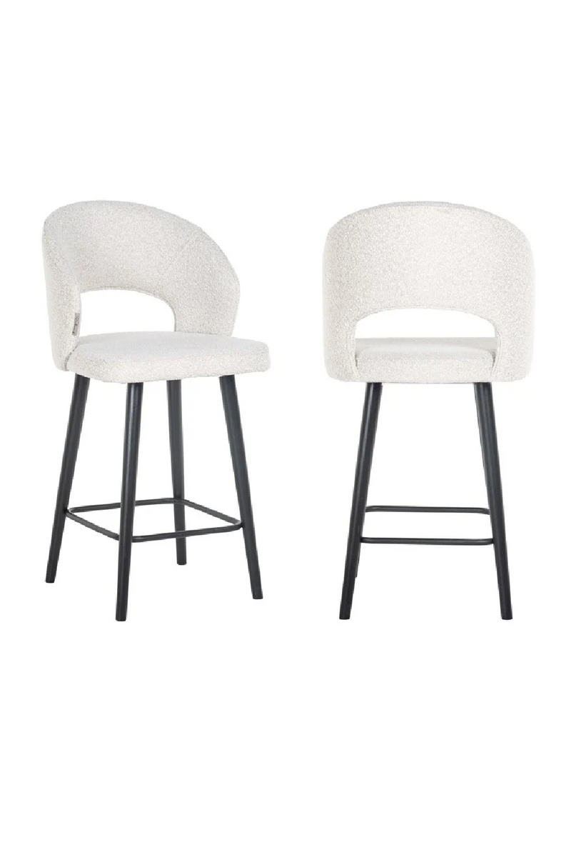 Cut-Out Modern Counter Stool | OROA Savoy | Woodfurniture.com