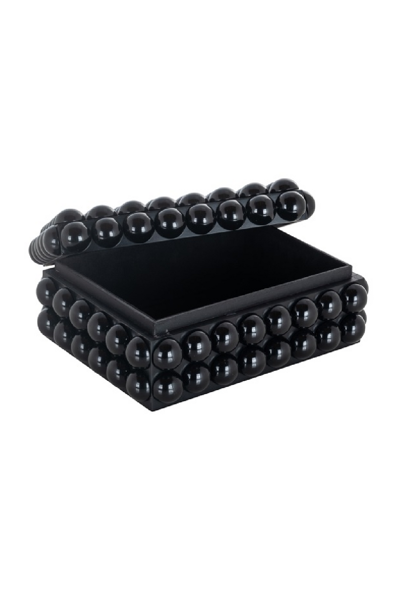 Black Modern Jewellery Box | OROA Batool | Woodfurniture.com