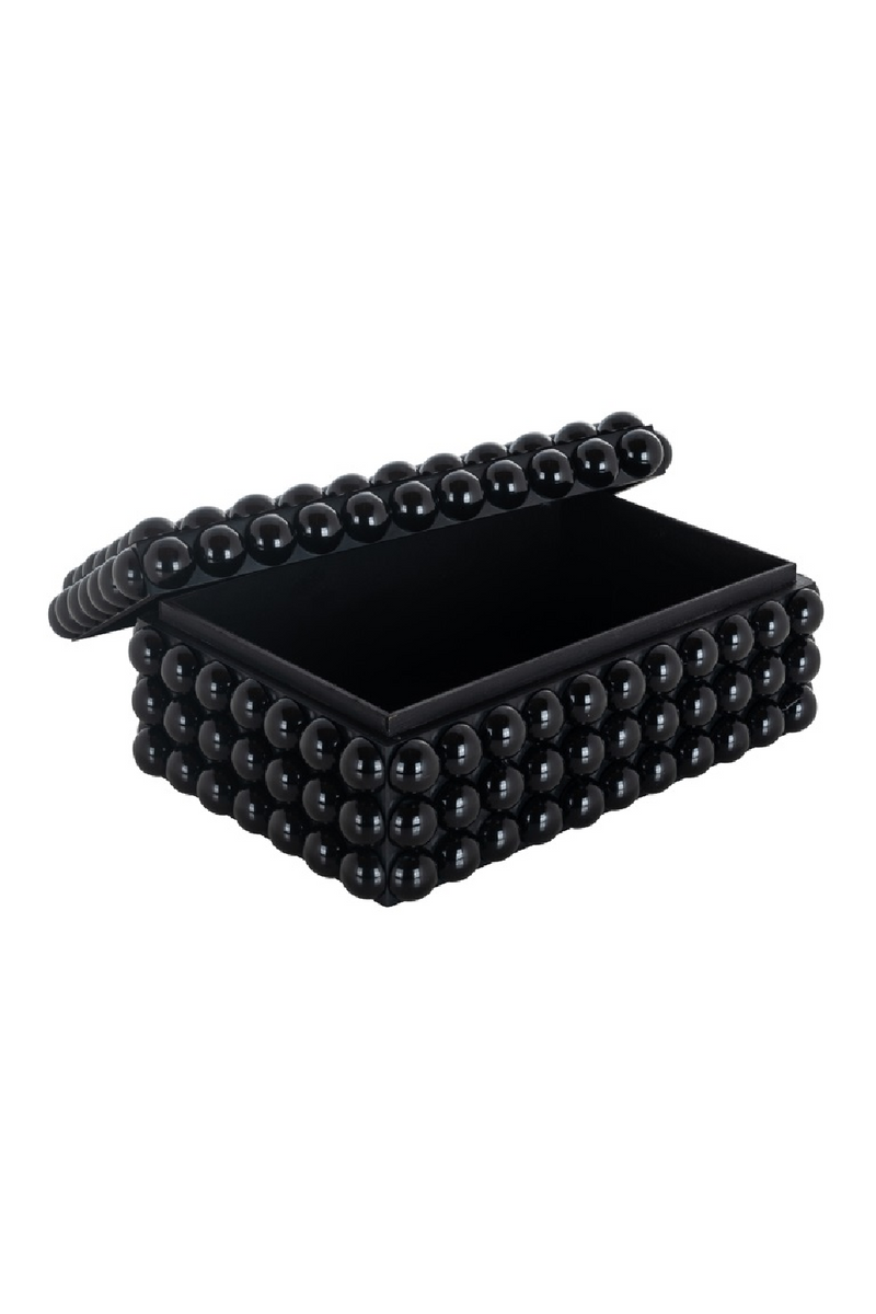 Black Modern Jewellery Box | OROA Batool | Woodfurniture.com