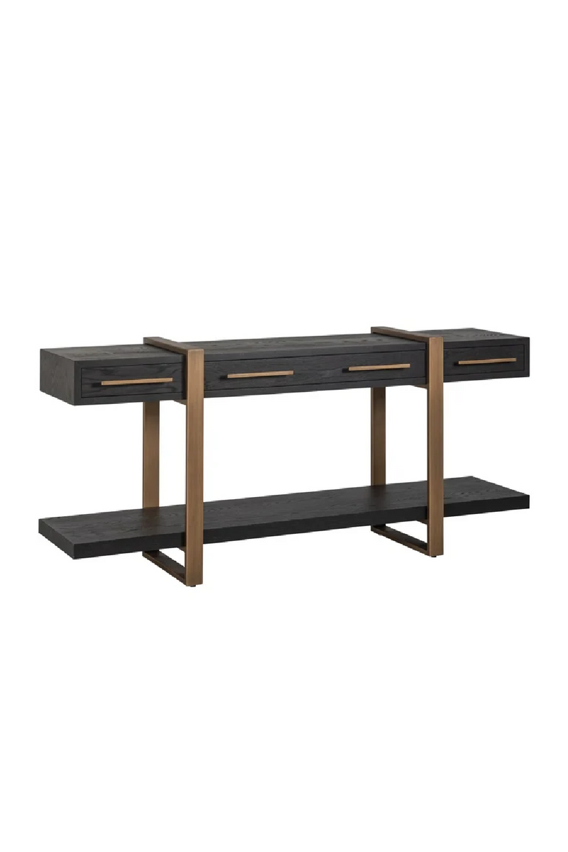 Contemporary Black Oak Sideboard | OROA Cambon | Woodfurniture.com