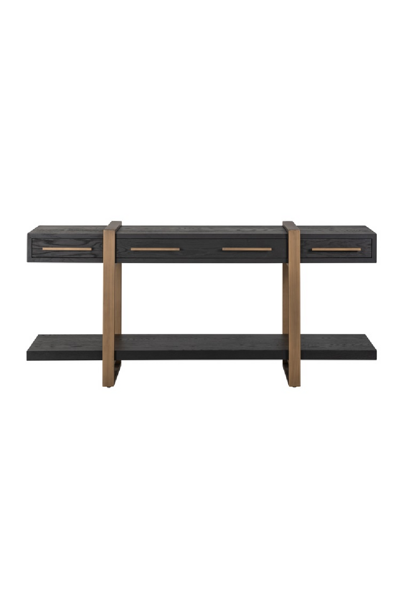 Contemporary Black Oak Sideboard | OROA Cambon | Woodfurniture.com