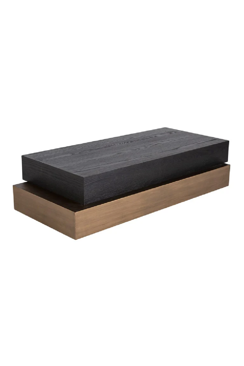 Rectangular Oak Coffee Table | OROA Cambon  | Woodfurniture.com