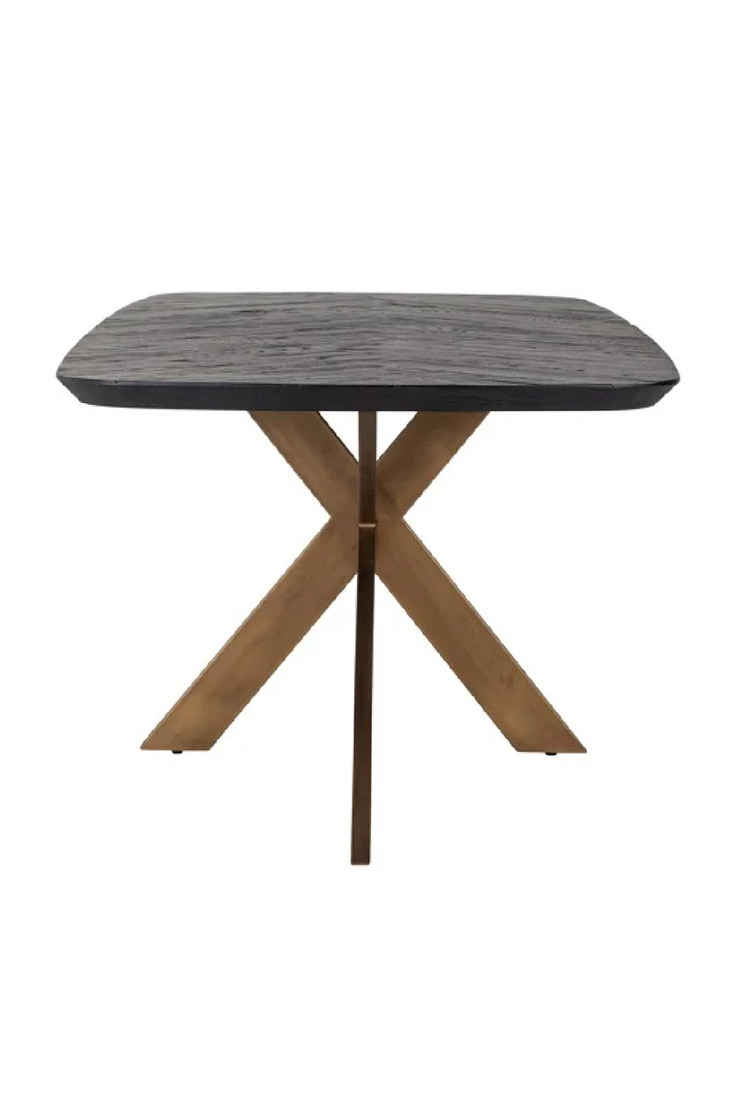 Black Oak Dining Table | OROA Hayley | Woodfurniture.com