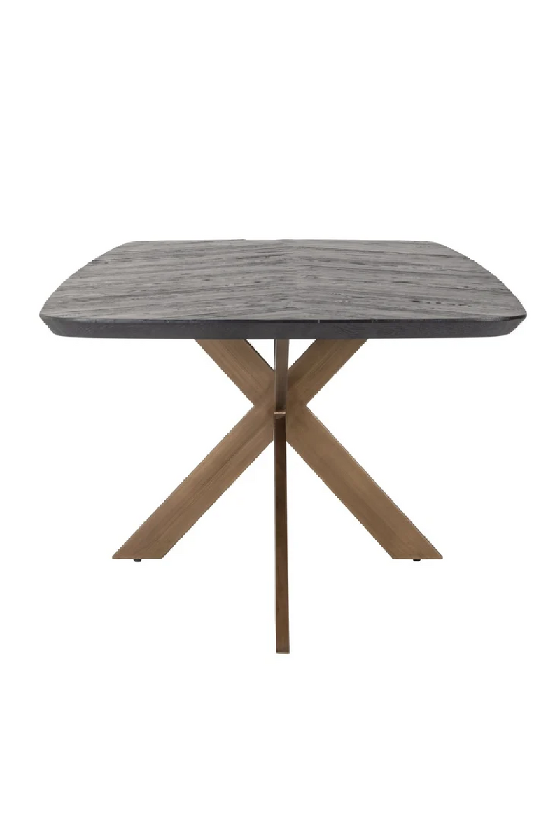 Black Oak Dining Table | OROA Hayley | Woodfurniture.com