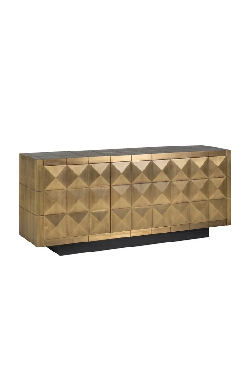 Gold Geometrical Patterned Sideboard | OROA Collada | Woodfurniture.com