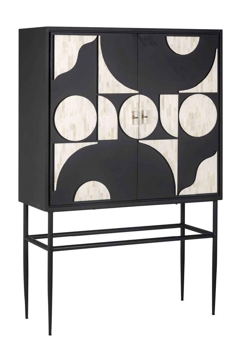 Wooden Contemporary Cabinet | OROA Mendoza | Woodfurniture.com