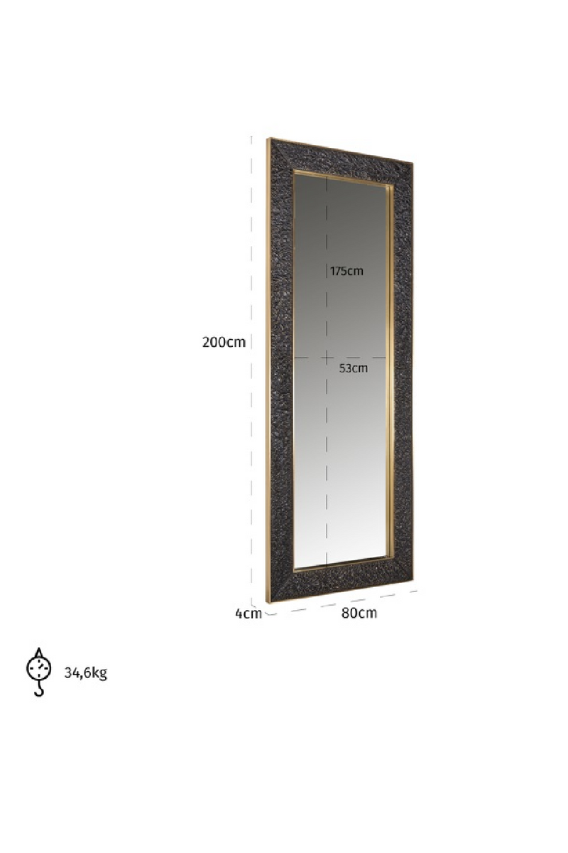 Rectangular Modern Mirror | OROA Daveen | Woodfurniture.com