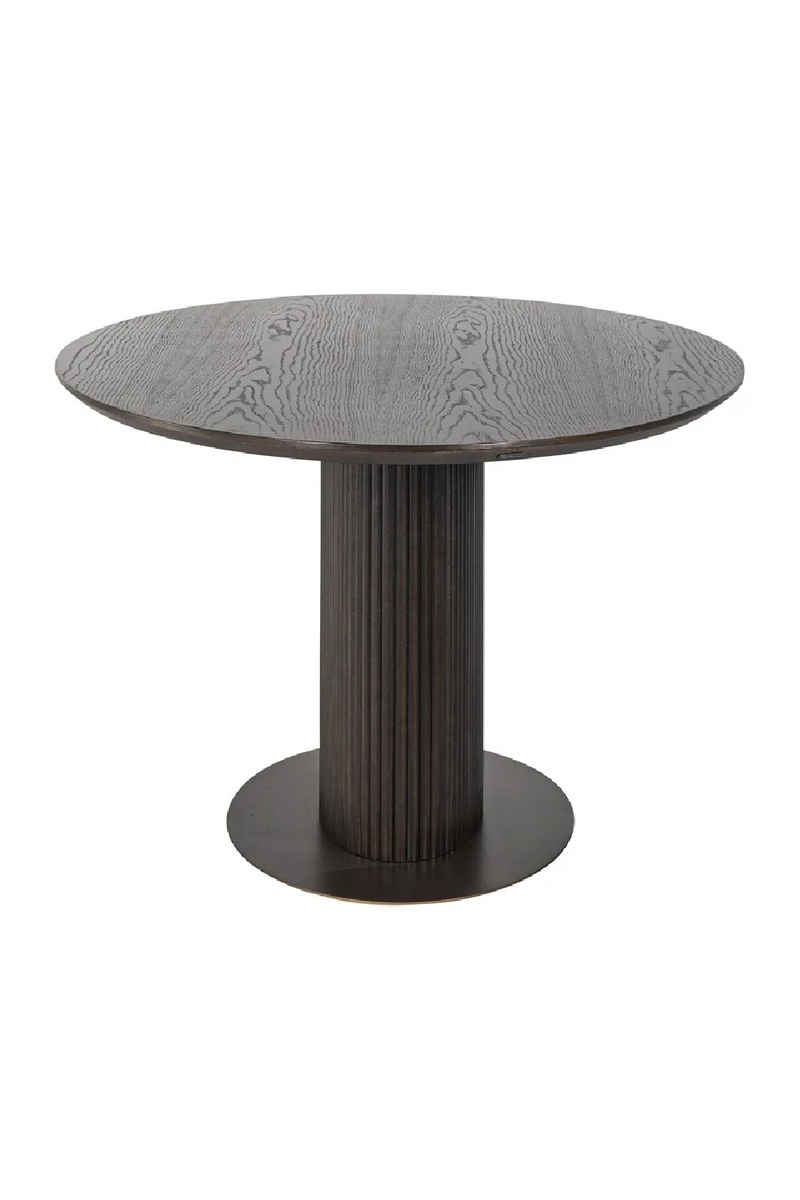 Oak Oval Dining Table | OROA Luxor | Woodfurniture.com