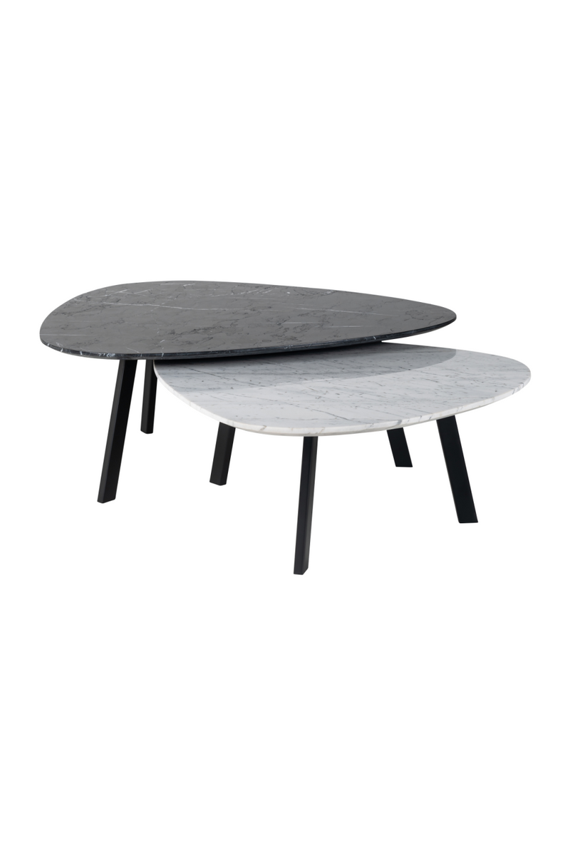 Marble Top Coffee Table Set (2) | OROA Trocadero | OROA Evie | Woodfurniture.com