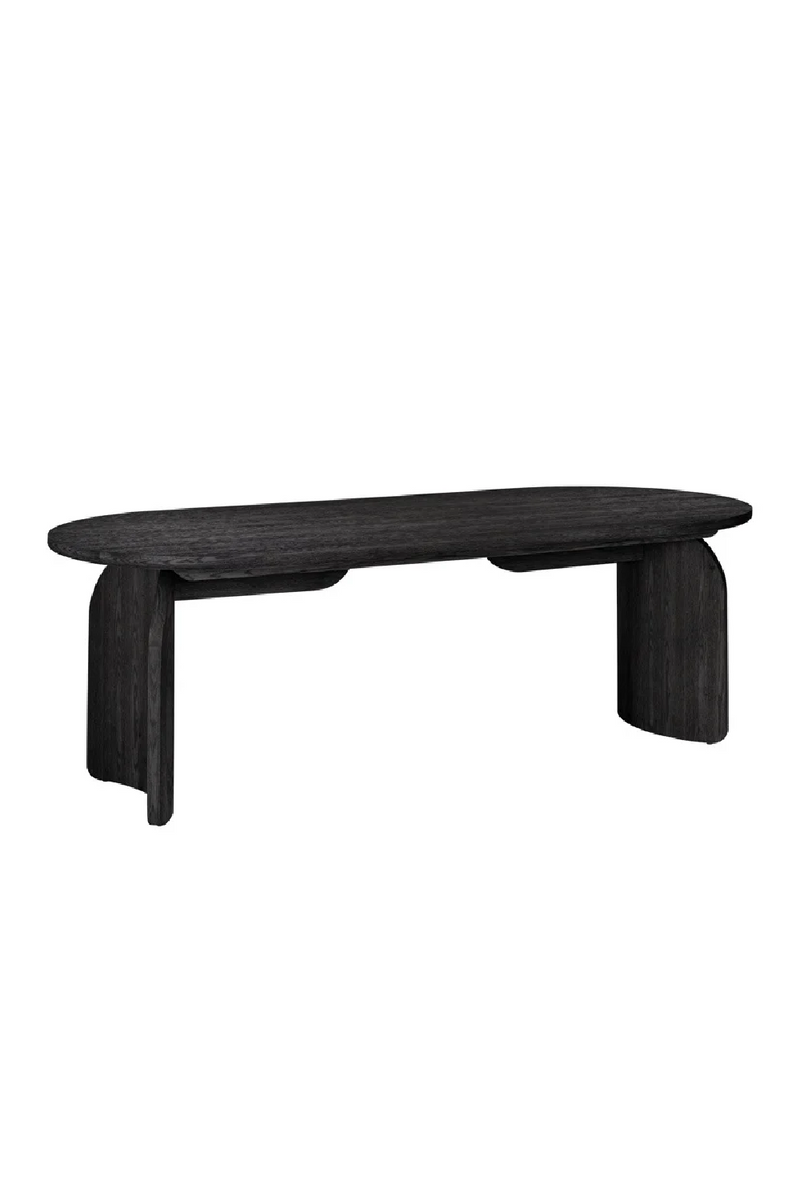 Black Oak Organic Dining Table | OROA Fairmont | Woodfurniture.com