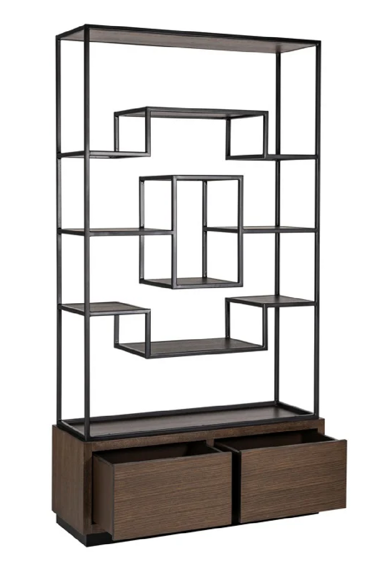 Oak Display Unit | OROA Bonvoy| Woodfurniture.com