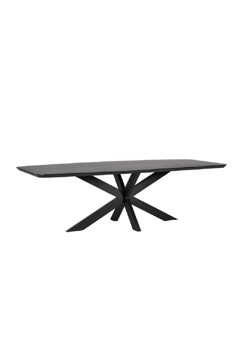 Black Oak Dining Table | OROA Bonvoy | Woodfurniture.com