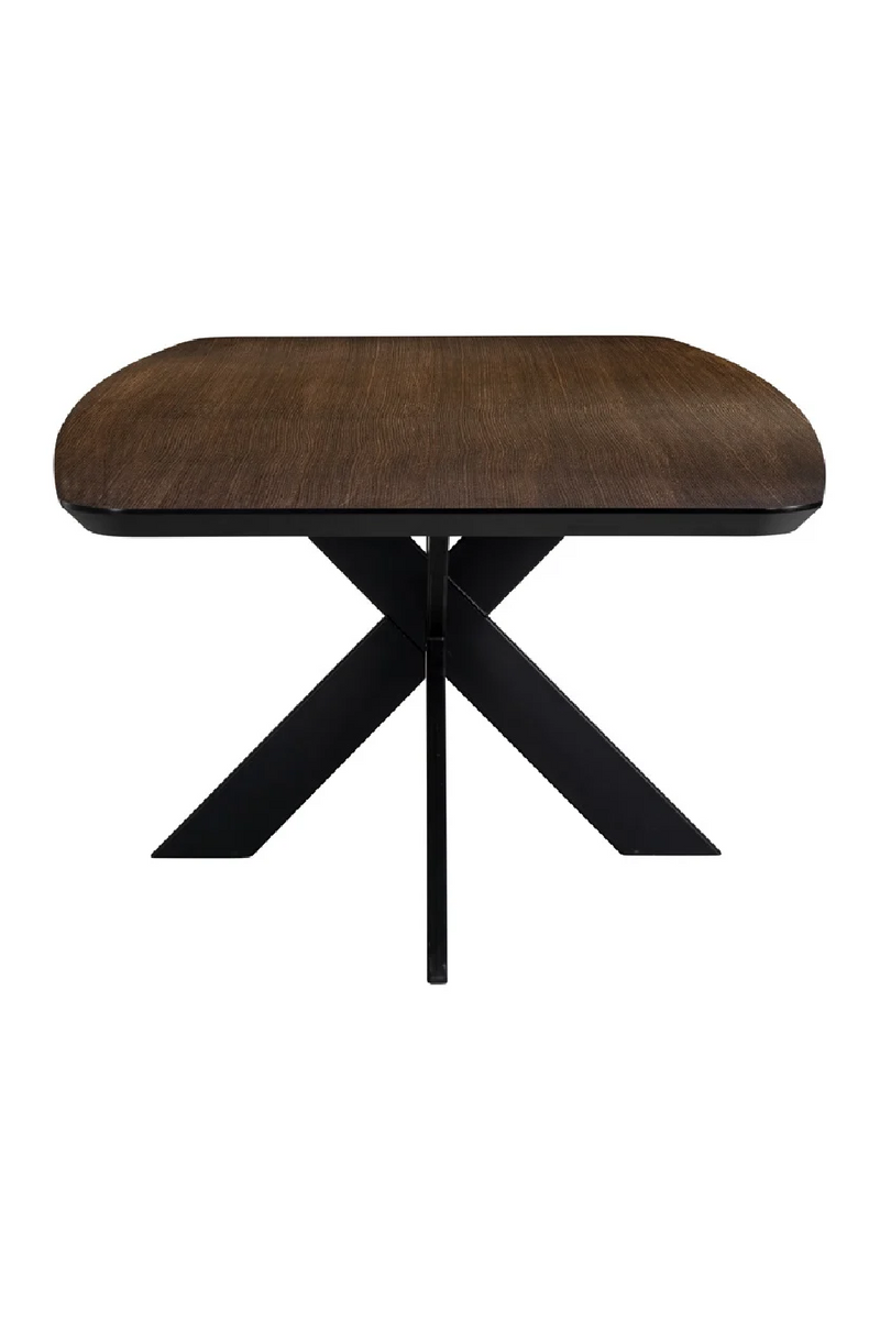 Brown Oak Dining Table | OROA Bonvoy | Woodfurniture.com