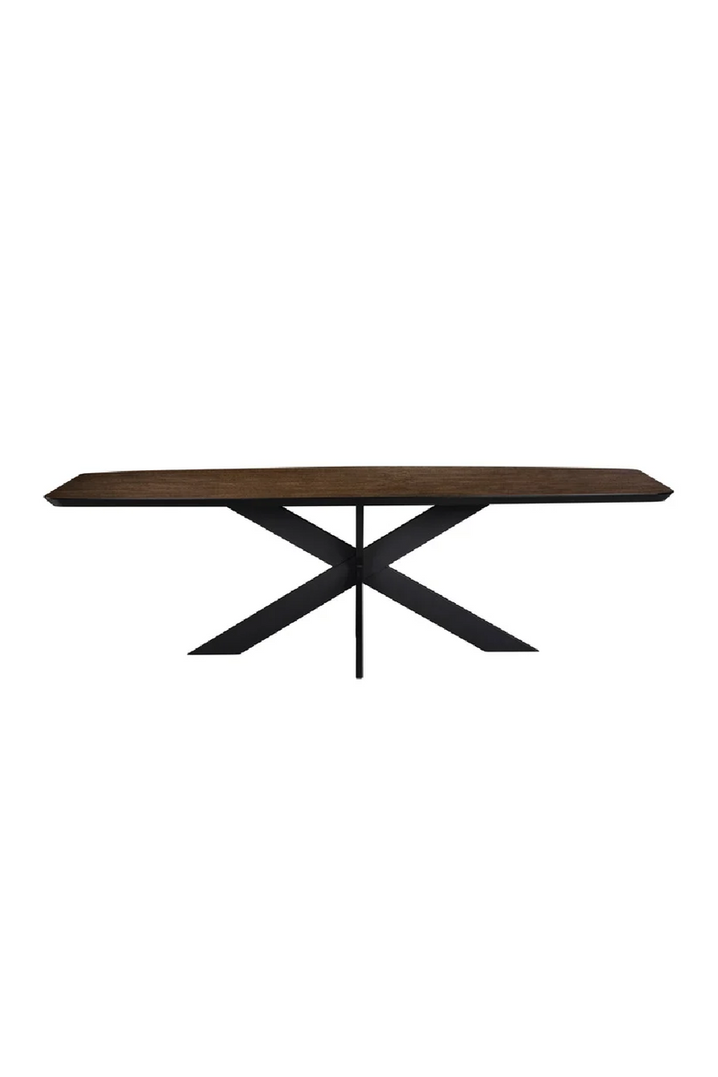 Brown Oak Dining Table | OROA Bonvoy | Woodfurniture.com