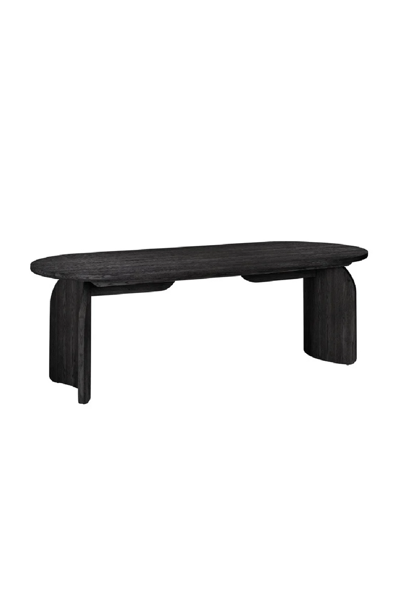 Black Oak Organic Dining Table | OROA Fairmont | Woodfurniture.com