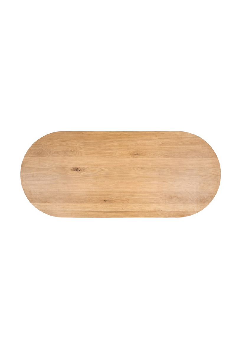 Natural Oak Organic Dining Table | OROA Fairmont | Woodfurniture.com