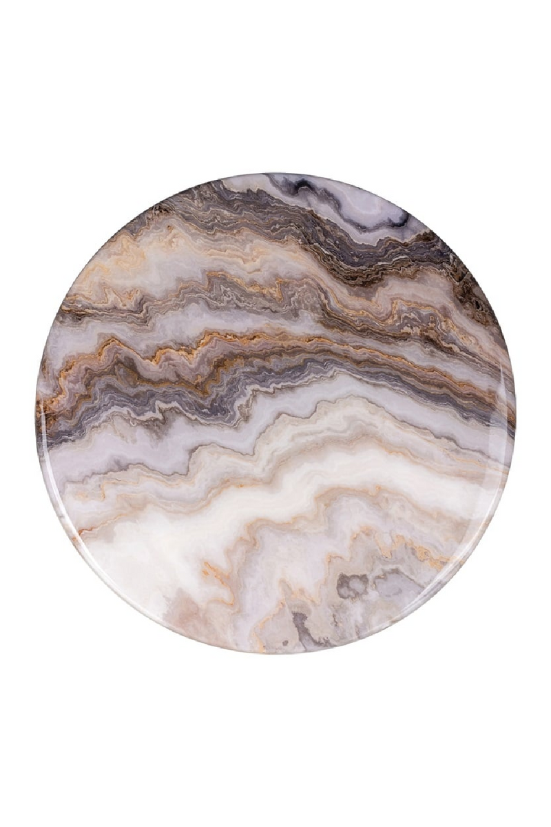 Marbled Iron Cakeplate | OROA Eloise | Woodfurniture.com