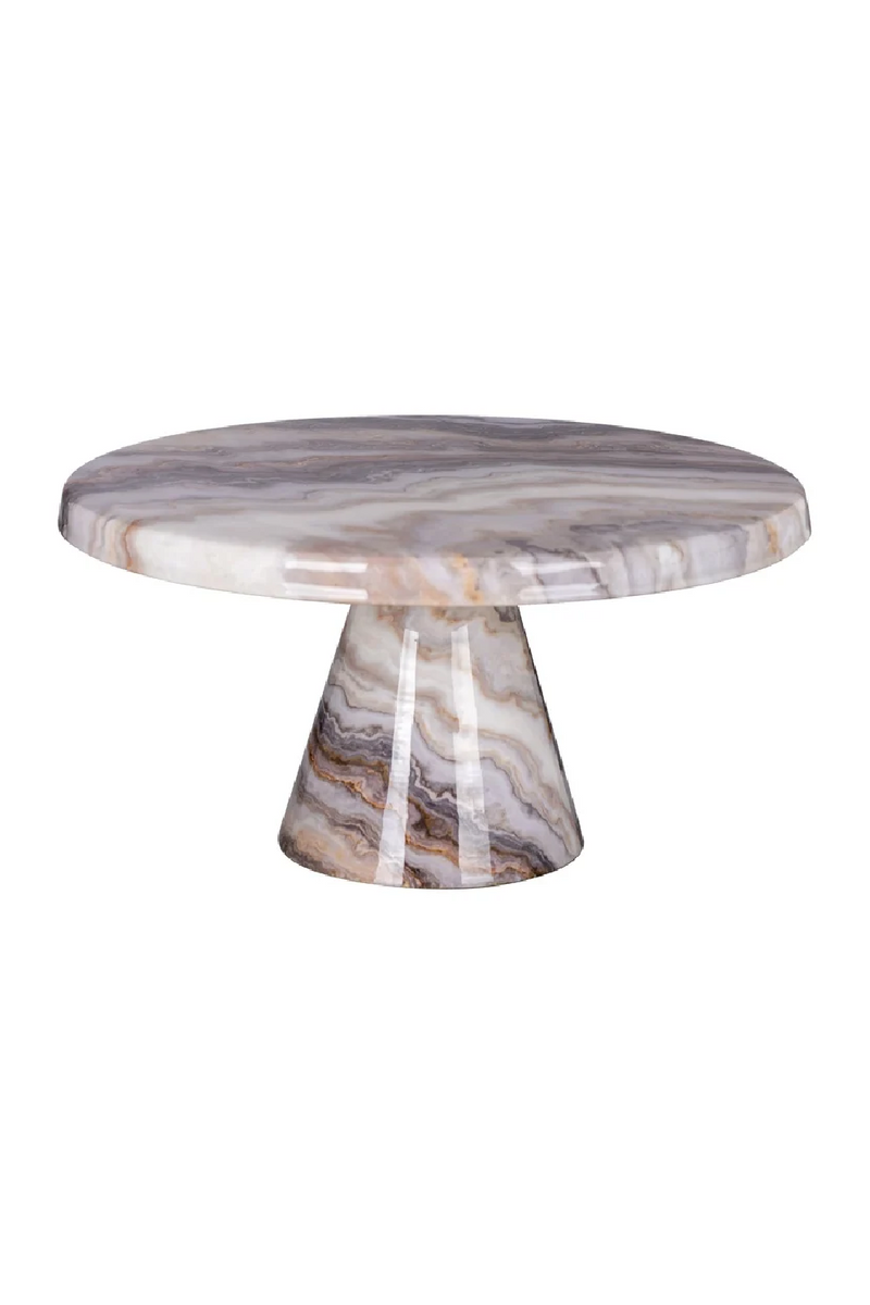 Marbled Iron Cakeplate | OROA Eloise | Woodfurniture.com