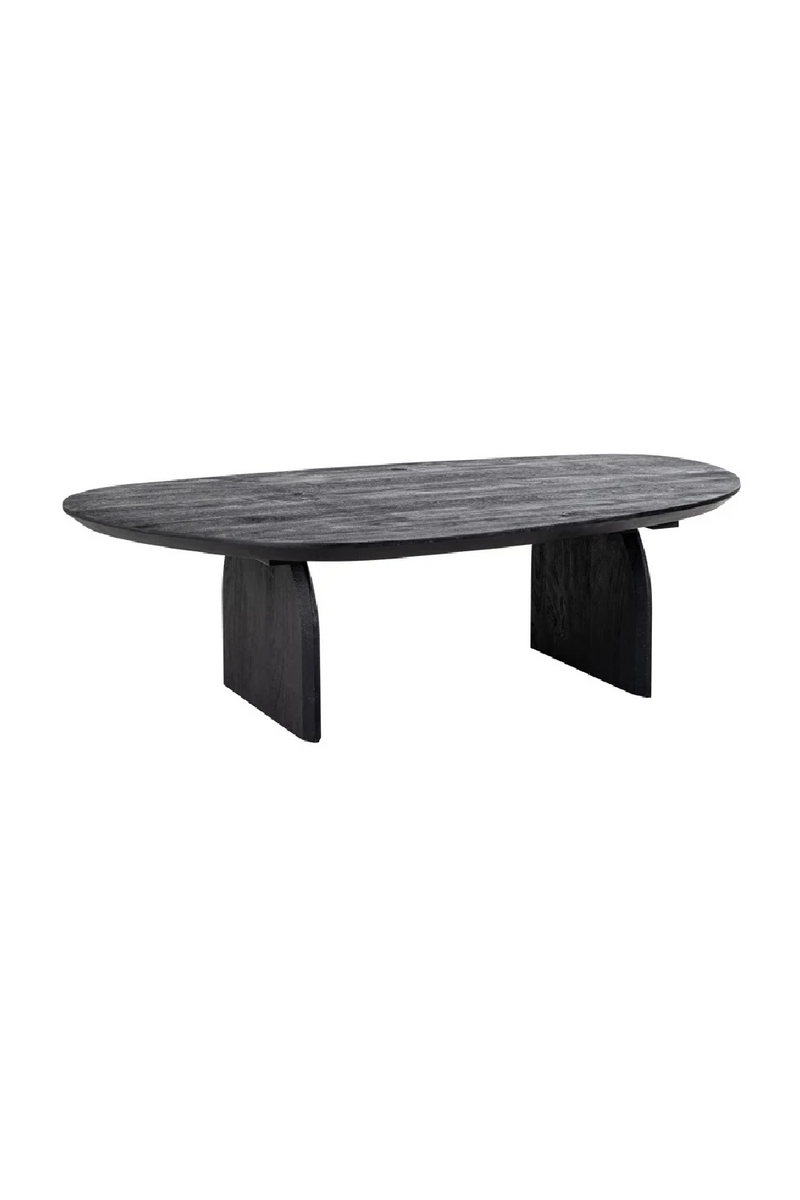 Black Mango Wood Coffee Table | OROA Hudson | Woodfurniture.com