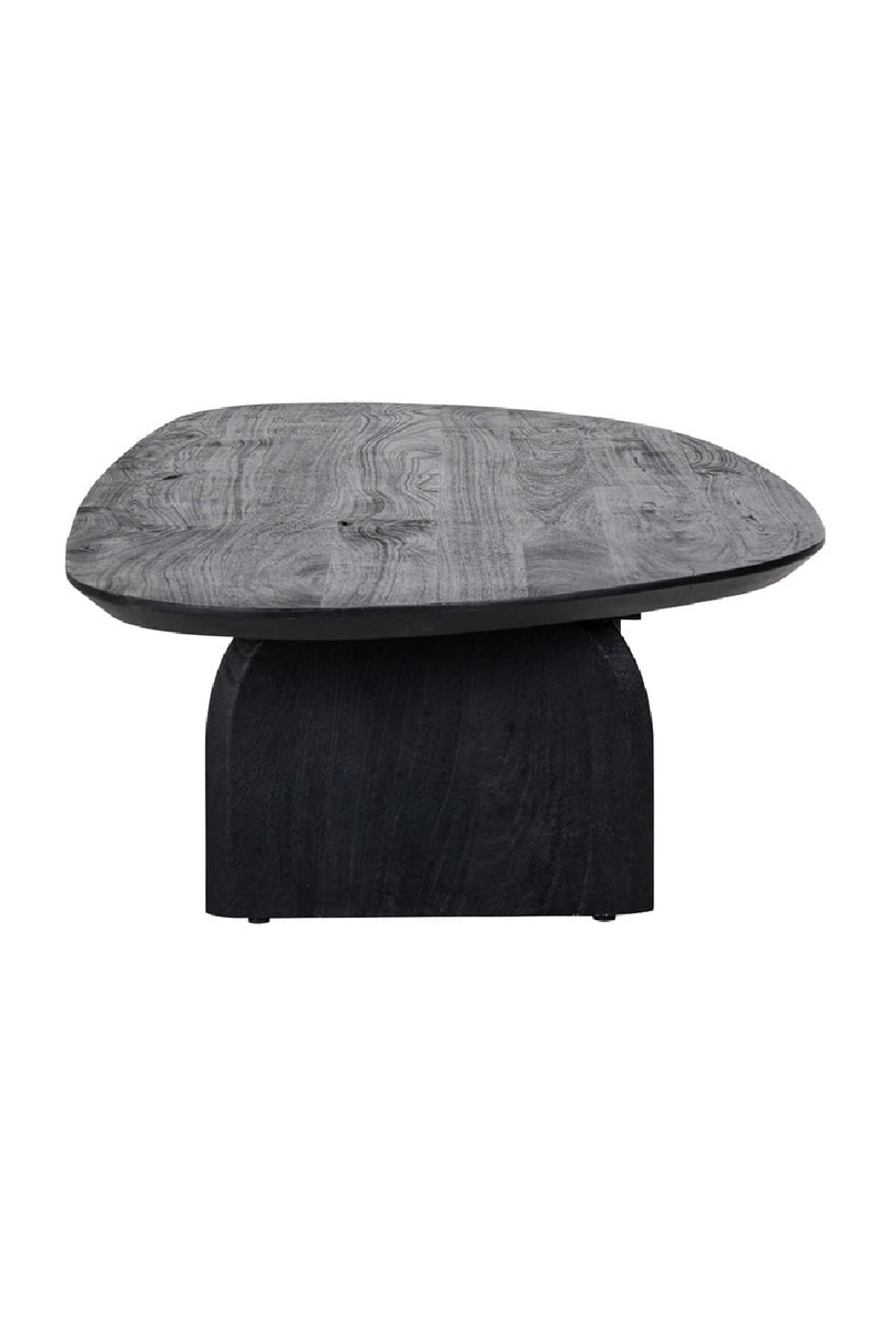 Black Mango Wood Coffee Table | OROA Hudson | Woodfurniture.com