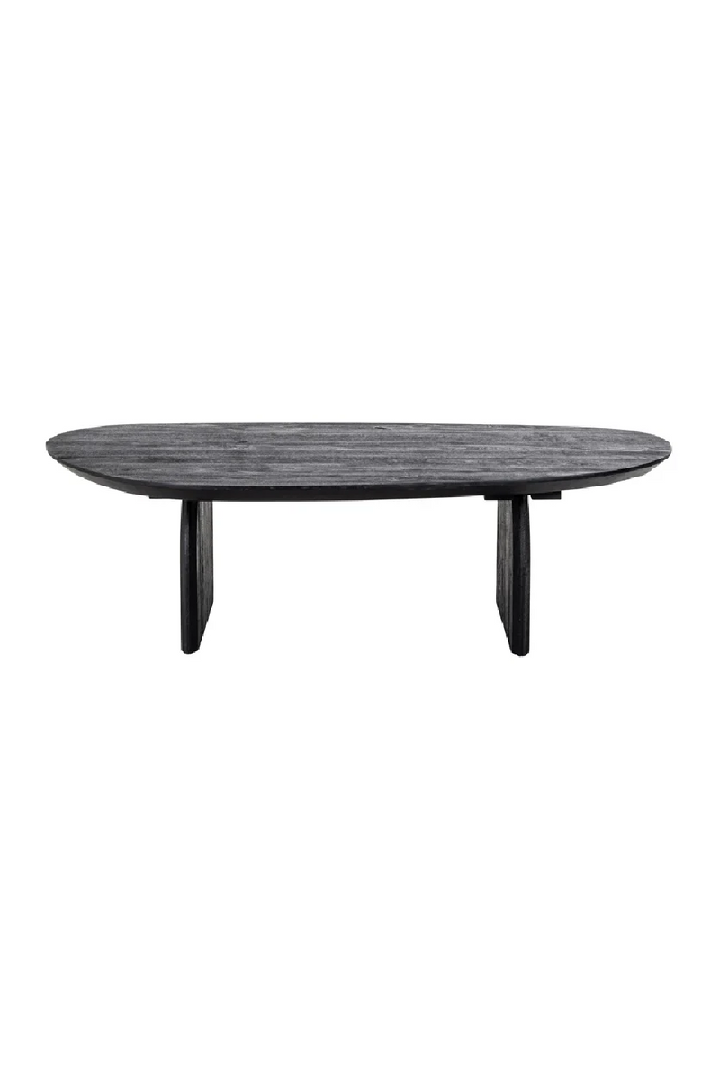 Black Mango Wood Coffee Table | OROA Hudson | Woodfurniture.com