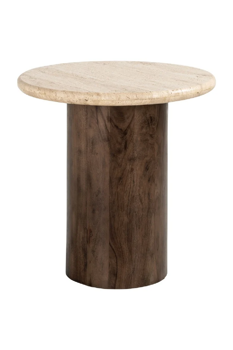 Brown Mango Wood End Table | OROA Douglas | Woodfurniture.com