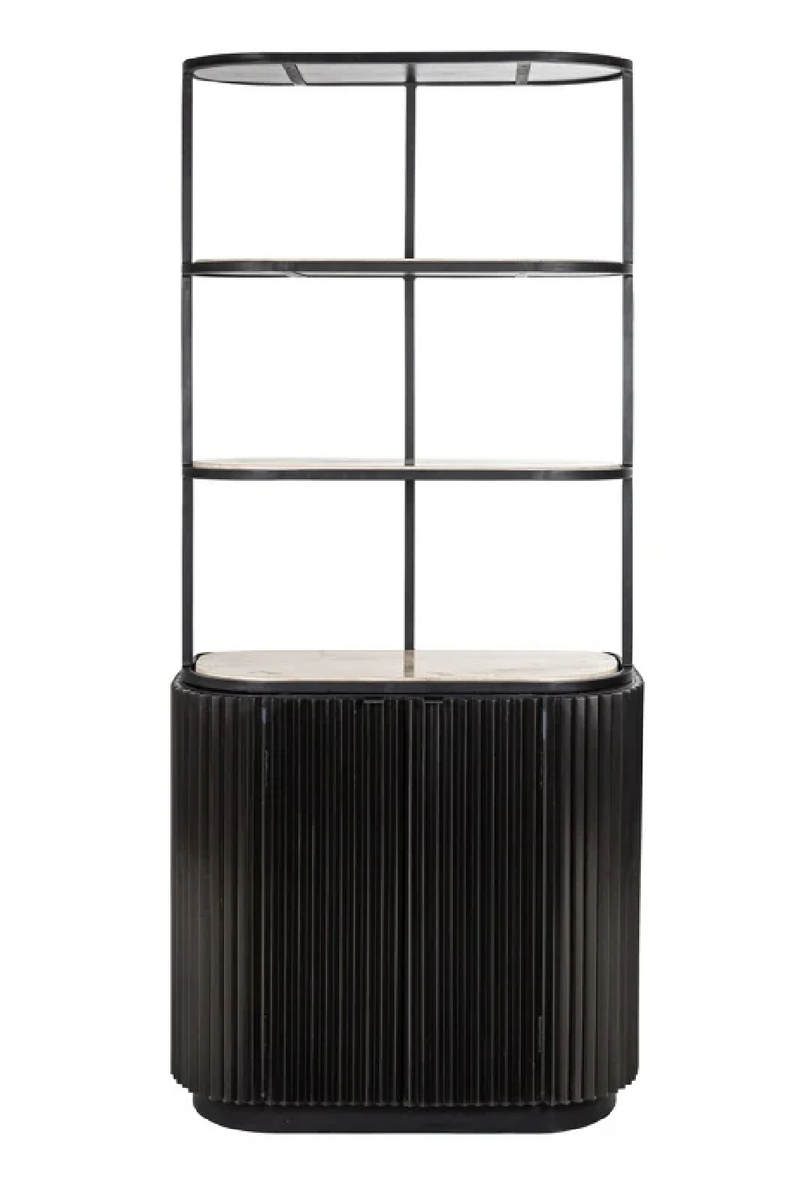 Black Wooden Modern Cabinet | OROA Hampton | Woodfurniture.com