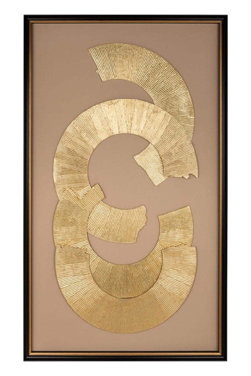 Gold Modern Wall Art | OROA Eden | Woodfurniture.com