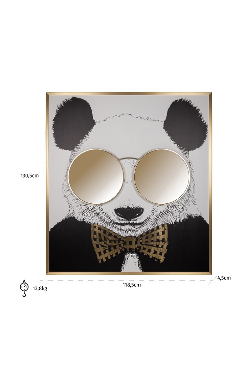 Modern Sketch Wall Art | OROA Panda | Woodfurniture.com