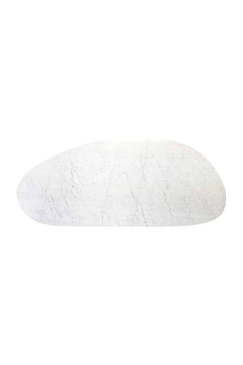 Marble Organic-Shaped Dining Table | OROA Trocadero | Woodfurniture.com