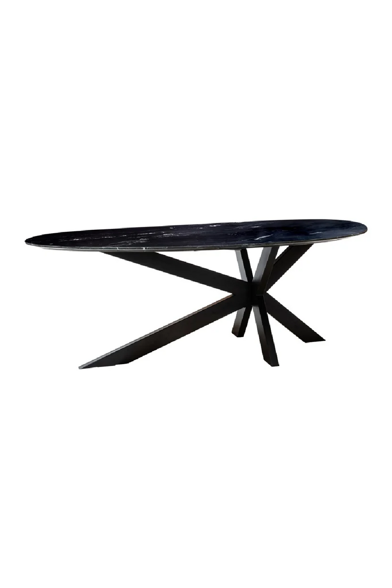 Marble Organic-Shaped Dining Table | OROA Trocadero | Woodfurniture.com