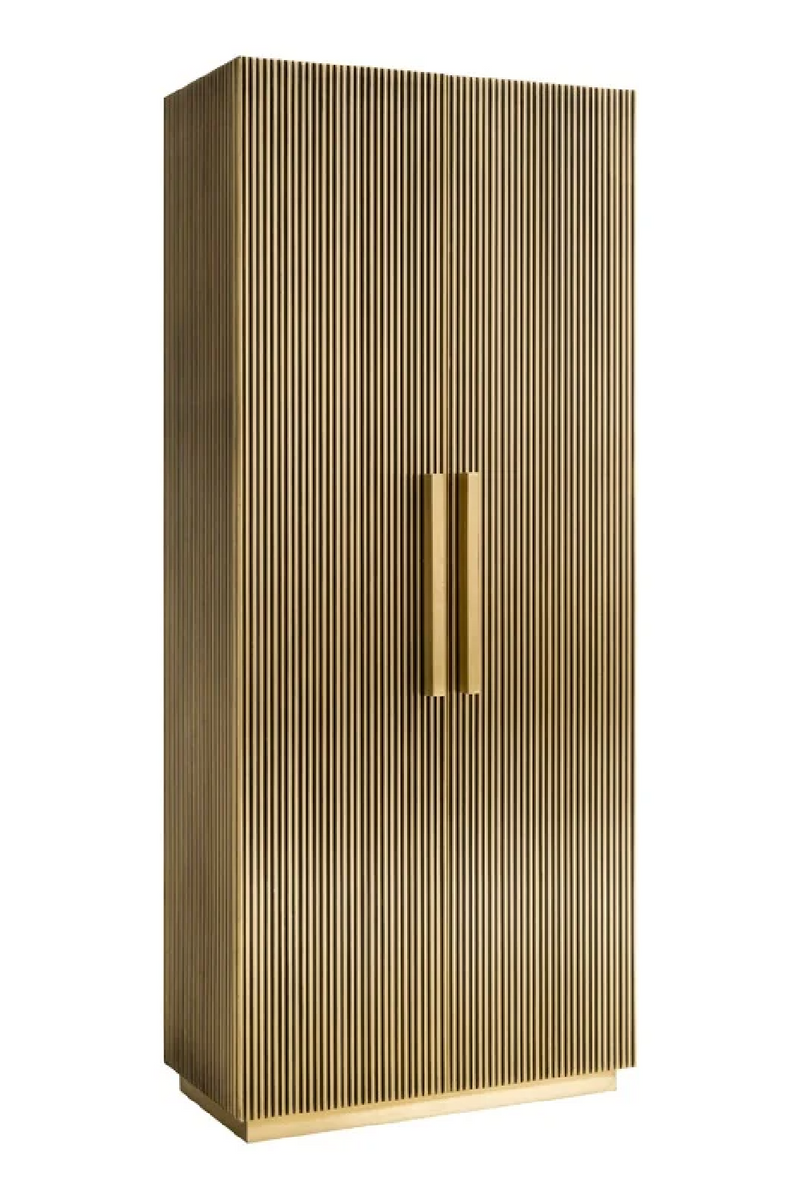 Gold 2-Door Cabinet | OROA Ironville | Woodfurniture.com