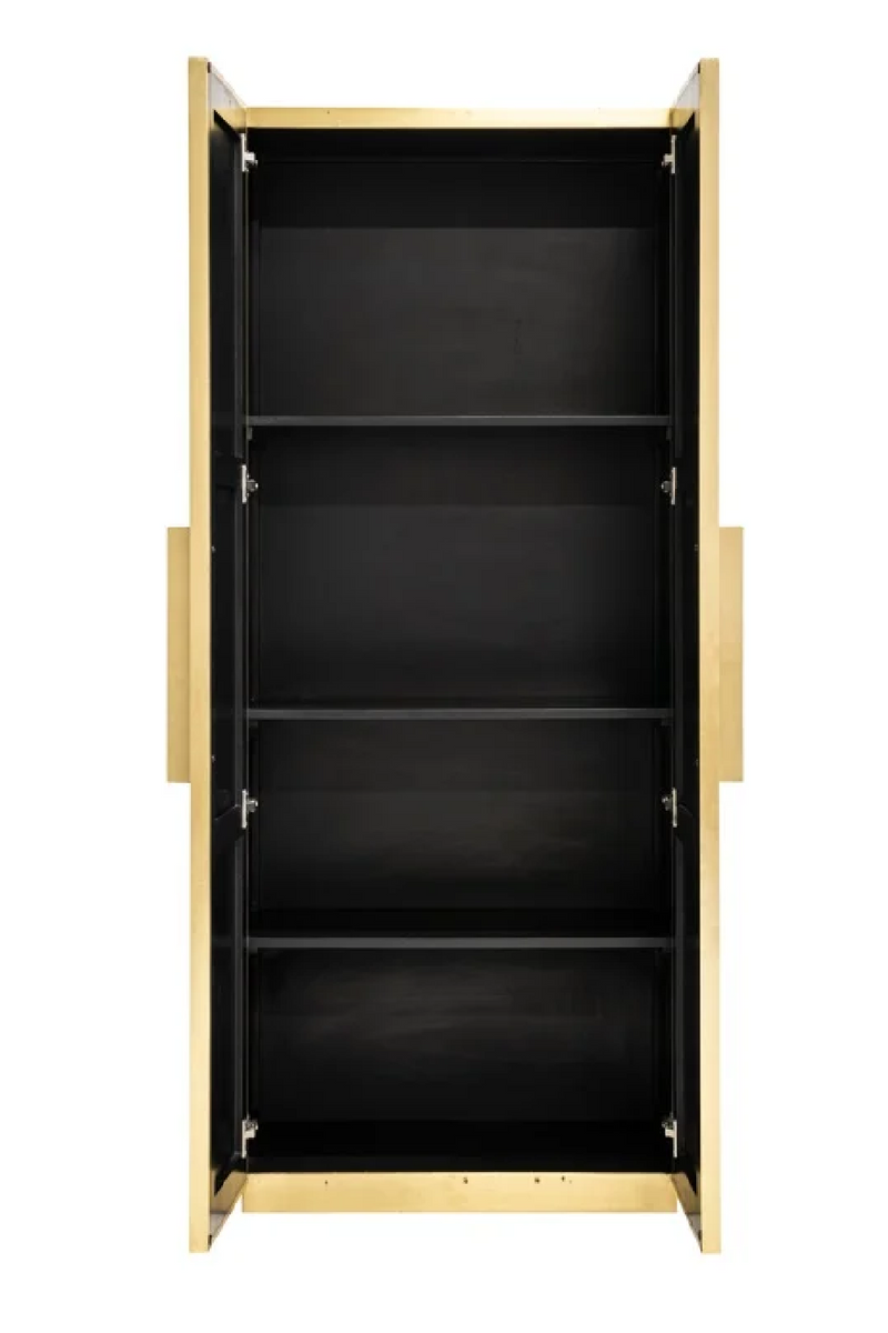 Gold 2-Door Cabinet | OROA Ironville | Woodfurniture.com