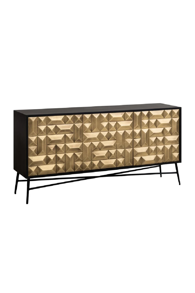 Faceted Modern Sideboard | OROA Tetro | Woodfurniture.com