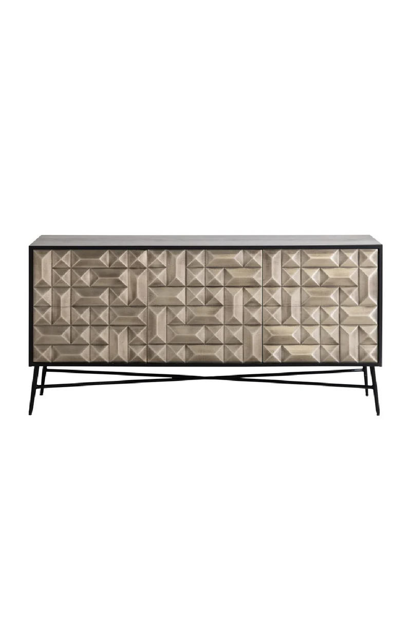 Faceted Modern Sideboard | OROA Tetro | Woodfurniture.com