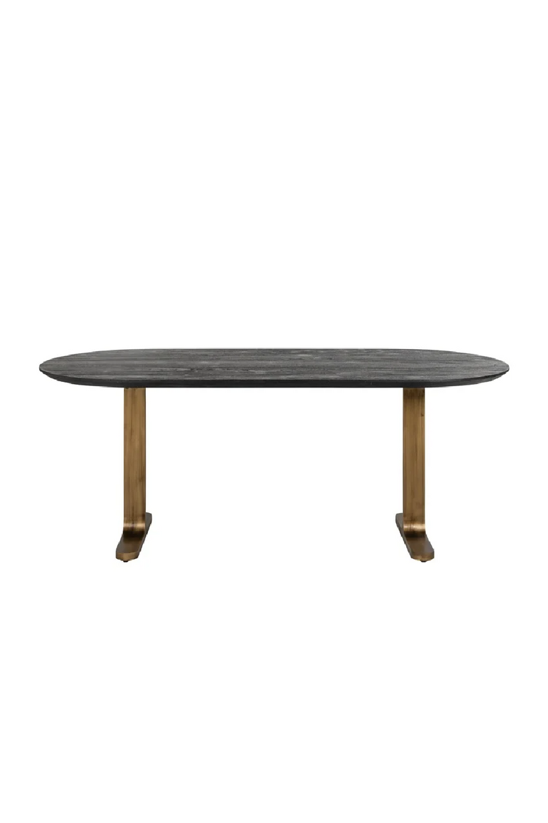 Mango Wood Modern Dining Table | OROA Revelin | Woodfurniture.com