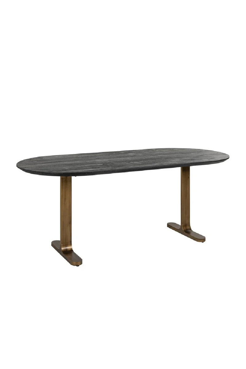 Mango Wood Modern Dining Table | OROA Revelin | Woodfurniture.com