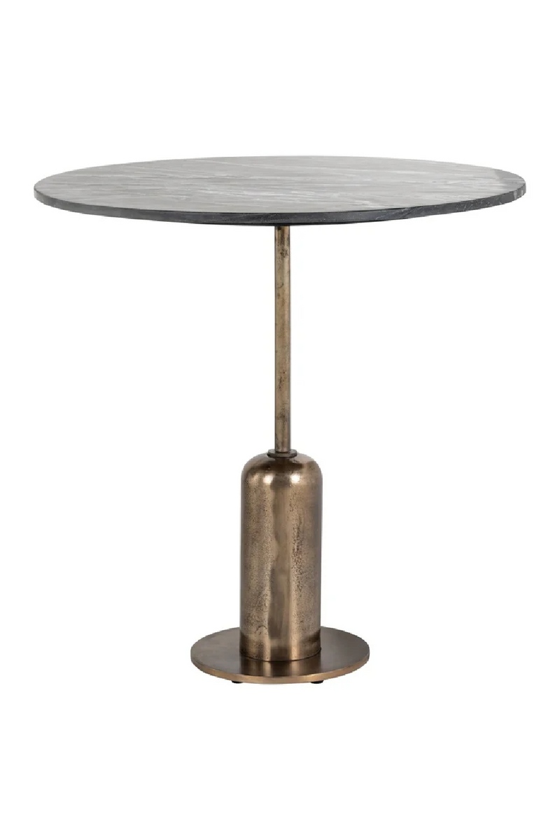 Round Marble Pedestal Dining Table | OROA Logan | Woodfurniture.com