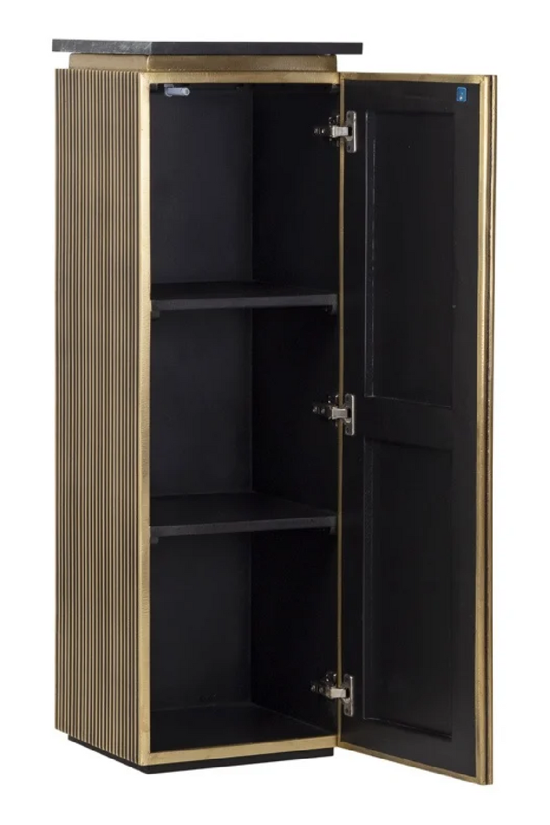 Gold 1-Door Column | OROA Ironville | Woodfurniture.com